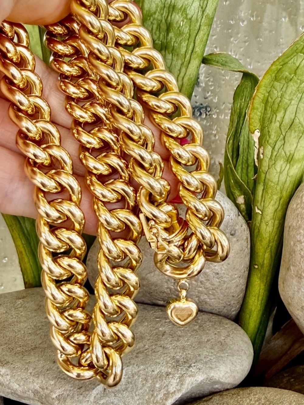 18k gold Chopard necklace